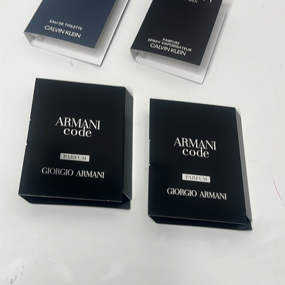 6- sample of ETERNITY & ARMANI Code Perfume and EAU DE TOILETTE For men's - Picture 6 of 12